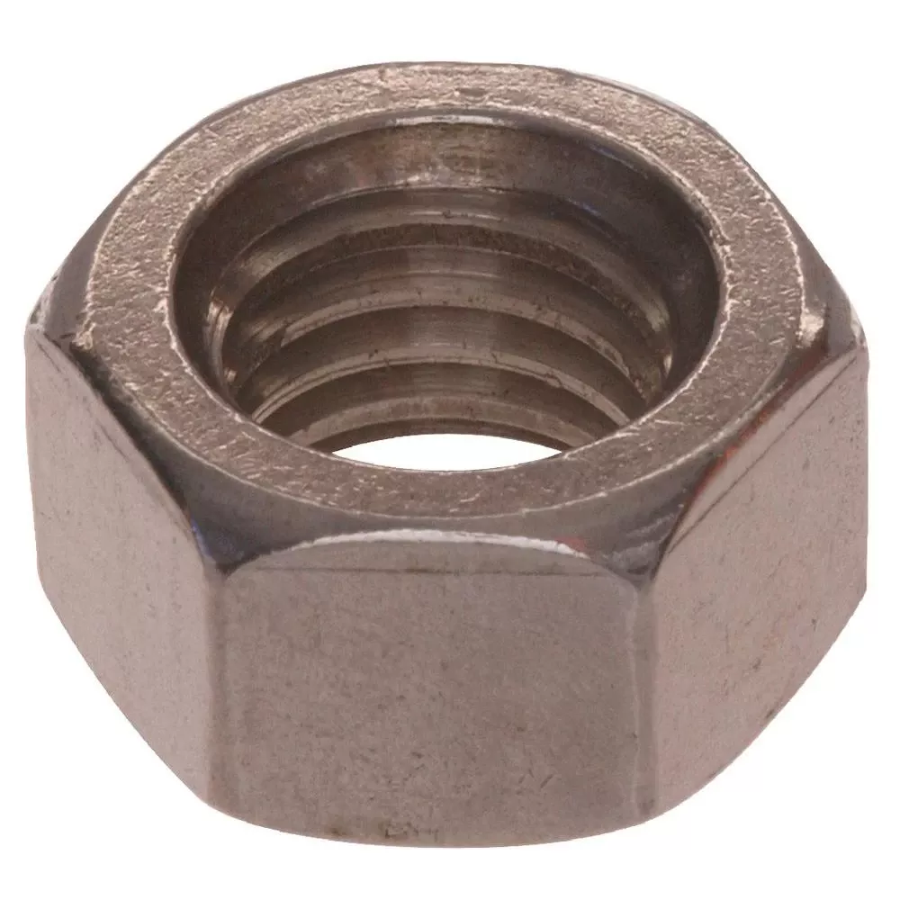 #0-80 Stainless-Steel Hex Nut (100-Pack)