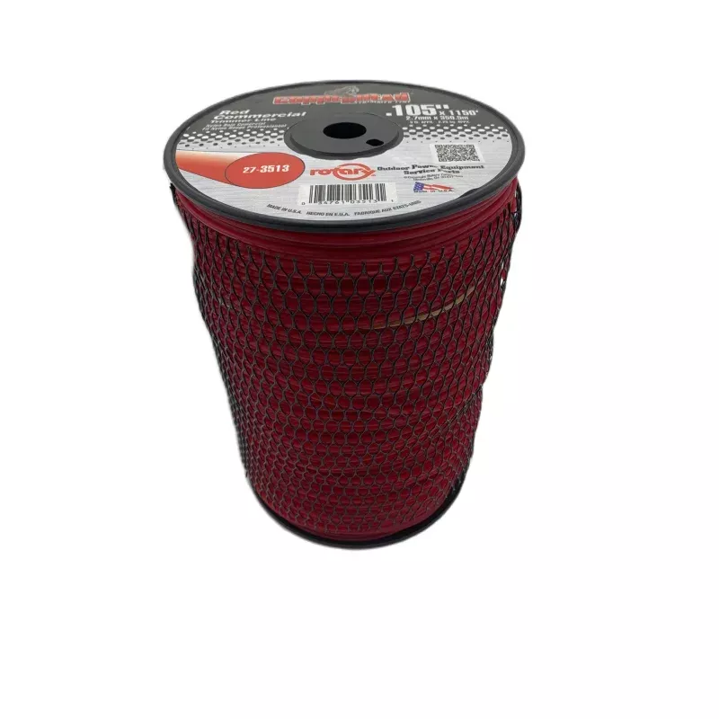 .105" Trimmer Line Rotary Round Large Spool Red (3513)