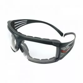 3M SecureFit Foam Lined Anti-Fog Safety Glasses - Clear - Scotchgard