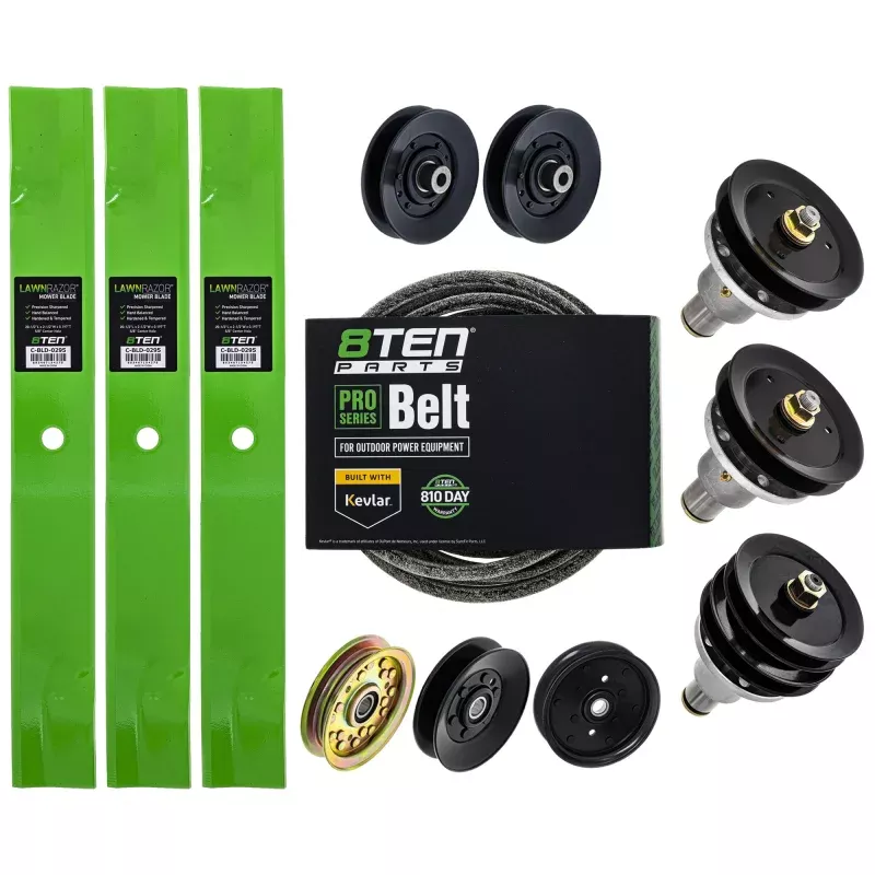 Blade Spindle Belt Idler Kit for Exmark Turf Tracer FMD604 103-8075 60-Inch