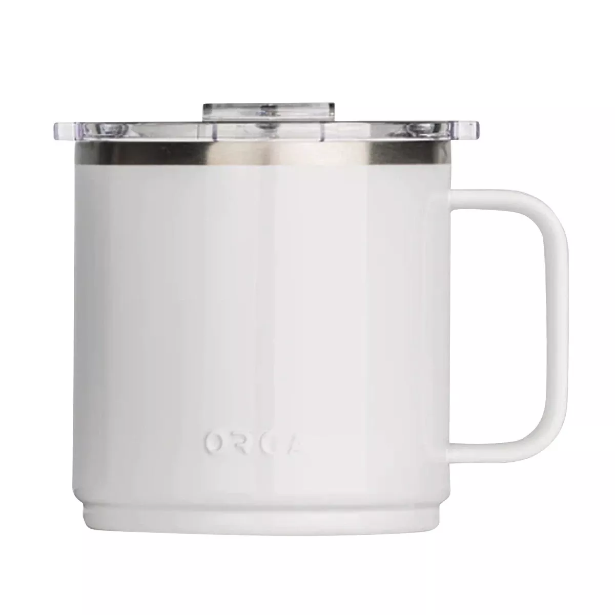 Chaser Cafe Mug, White, 16-oz.