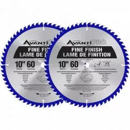 Freud 10" x 60T Avanti Fine Finish Saw Blade - 2pk