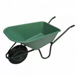 Magnum 5.5 cu ft Flat Free Wheels Plastic Wheelbarrow - WB6424S