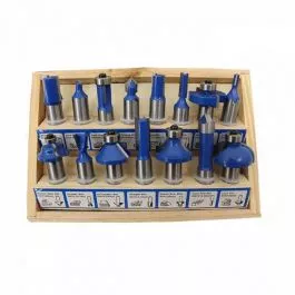 Magnum Router Bit Set 15pc 1/4" Shank Carbide - RBS1514