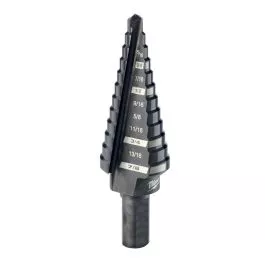 Milwaukee #4 Step Drill Bit, 3/16 in. - 7/8 in. x 1/16 in.