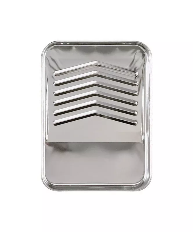 Paint Roller Tray, Metal, 9 In.