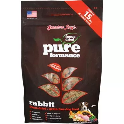 Pureformance Grain Free Rabbit Dog Food, 3 Pound Bag