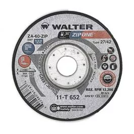 Walter ZIP ONE 4-1/2" Cut-Off Wheel - Depressed Centre