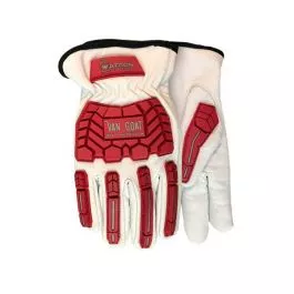 Watson Van Goat Impact Resistant Drivers Style Goatskin Gloves (L)