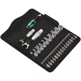 Wera 05135918001 1/4" Drive Socket Kit - 27 Pieces